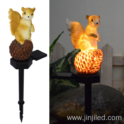 Squirrel Shaped Courtyard Lamp